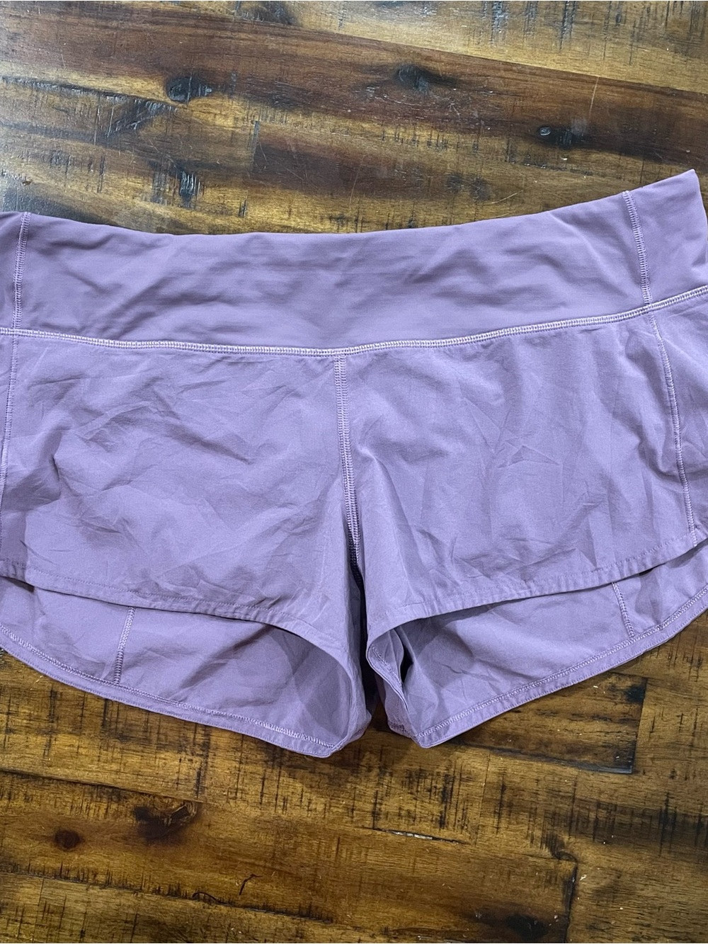 Lululemon Speed Up Shorts 2.5” Smoked Mulberry Size 10
